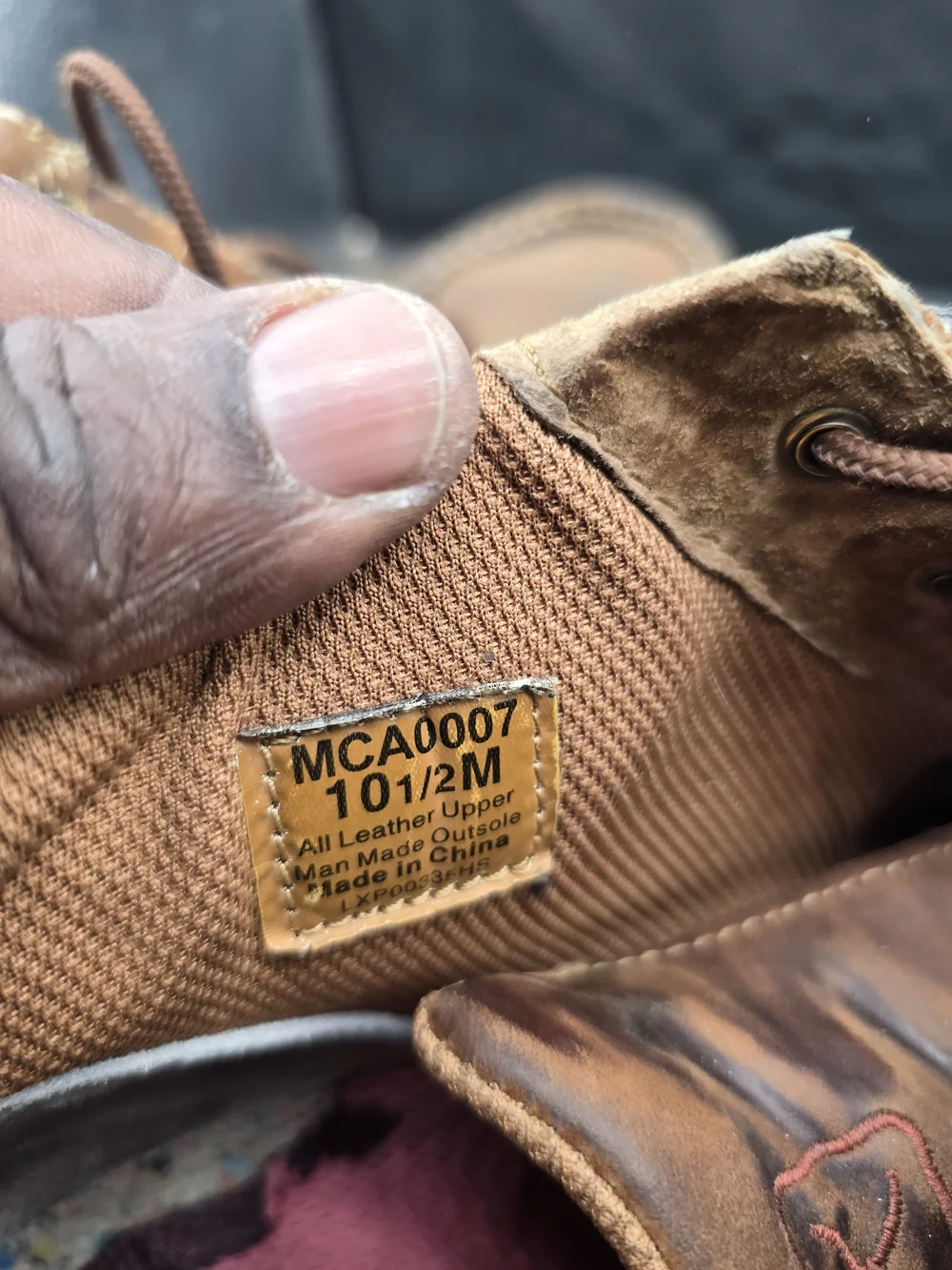 Twisted X Brown Leather‎ Chukka Moc Toe Boots
